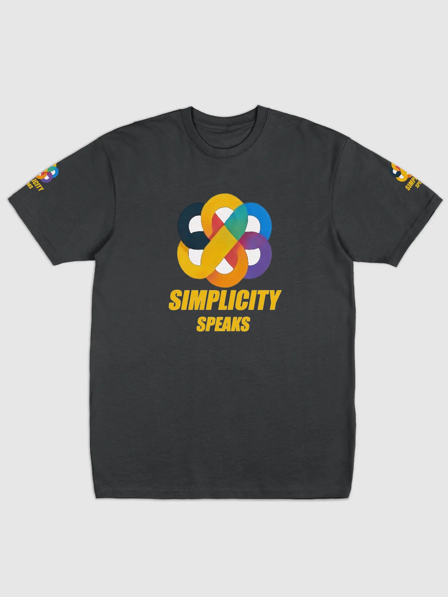 Simplicity Speaks Interwoven Tee product image (21)