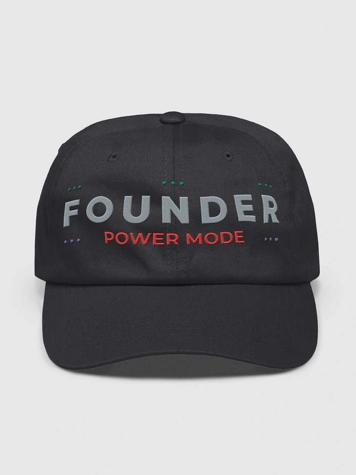 Retro FOUNDER Power Mode Classic Dad Hat - Embroidered product image (1)