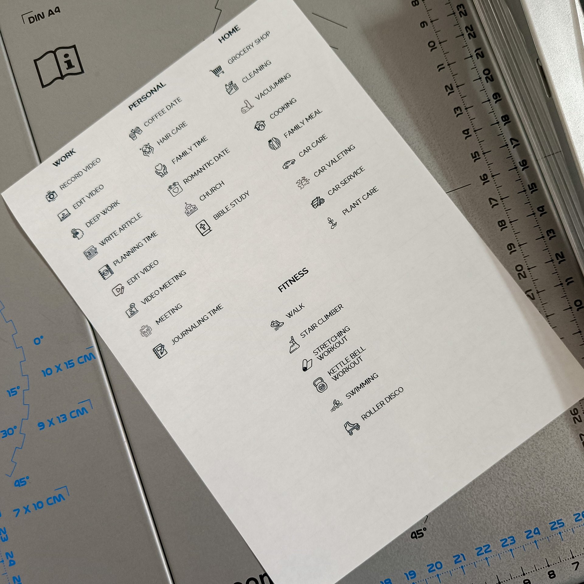Page Flag Labels - Editable Canva Template A5 Size product image (4)