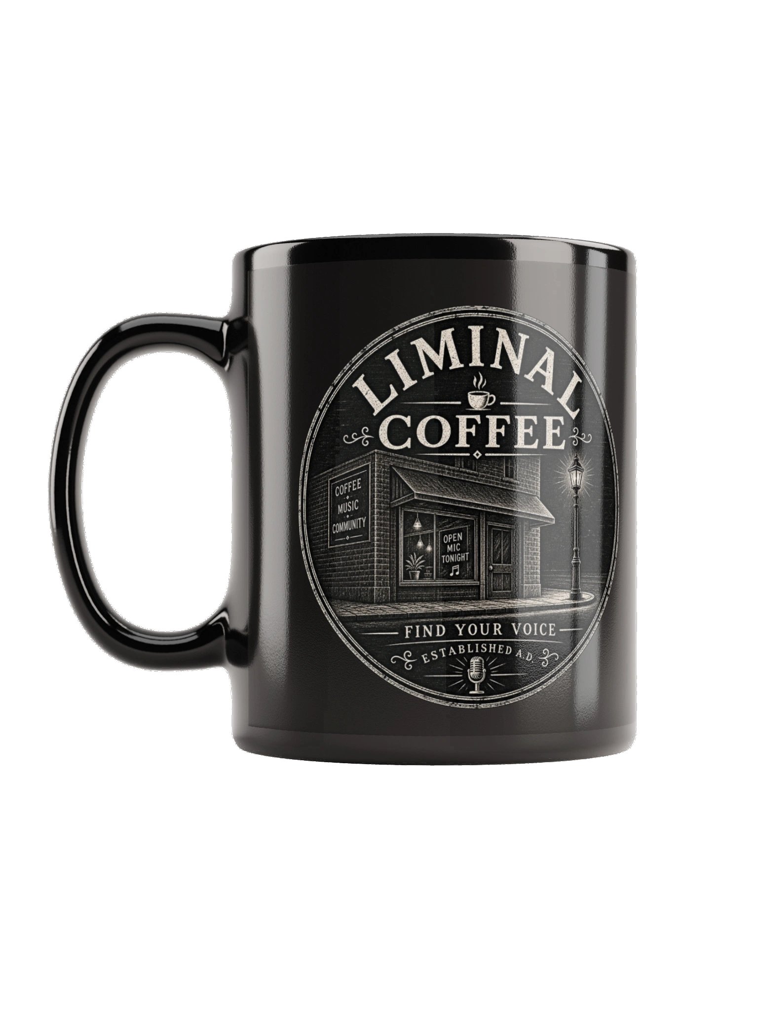 Liminal Coffee Open Mic Mug product image (1)