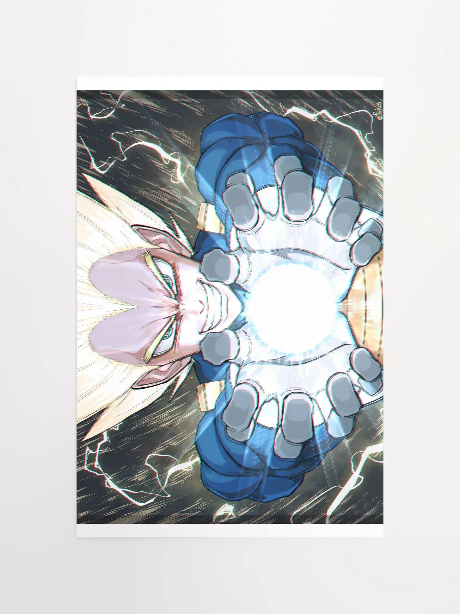 Vegeta print (12x18 & 18x24) product image (4)