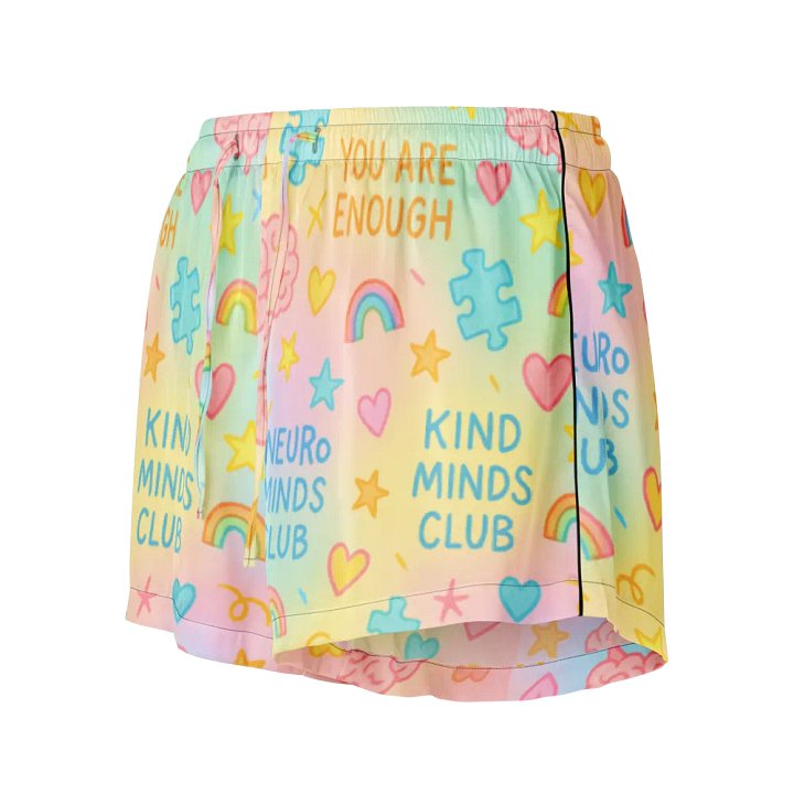 Neurospicy Vibes Pyjama Shorts product image (1)