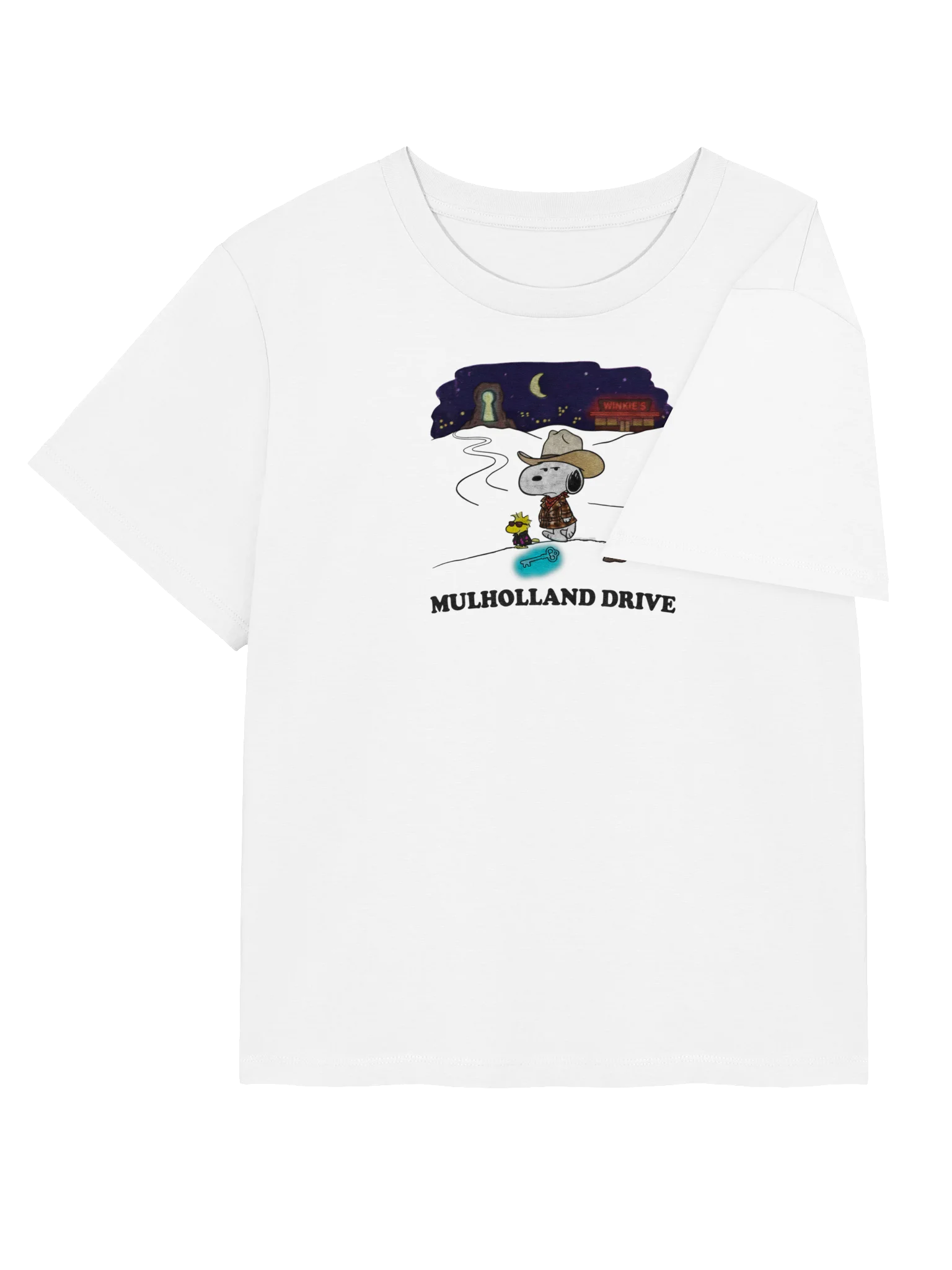 Vintage Snoopy 'Mulholland Drive' Parody Tee product image (4)