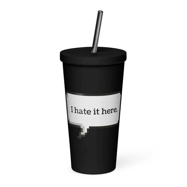 IHIH Insulated Cup w/ Straw product image (1)