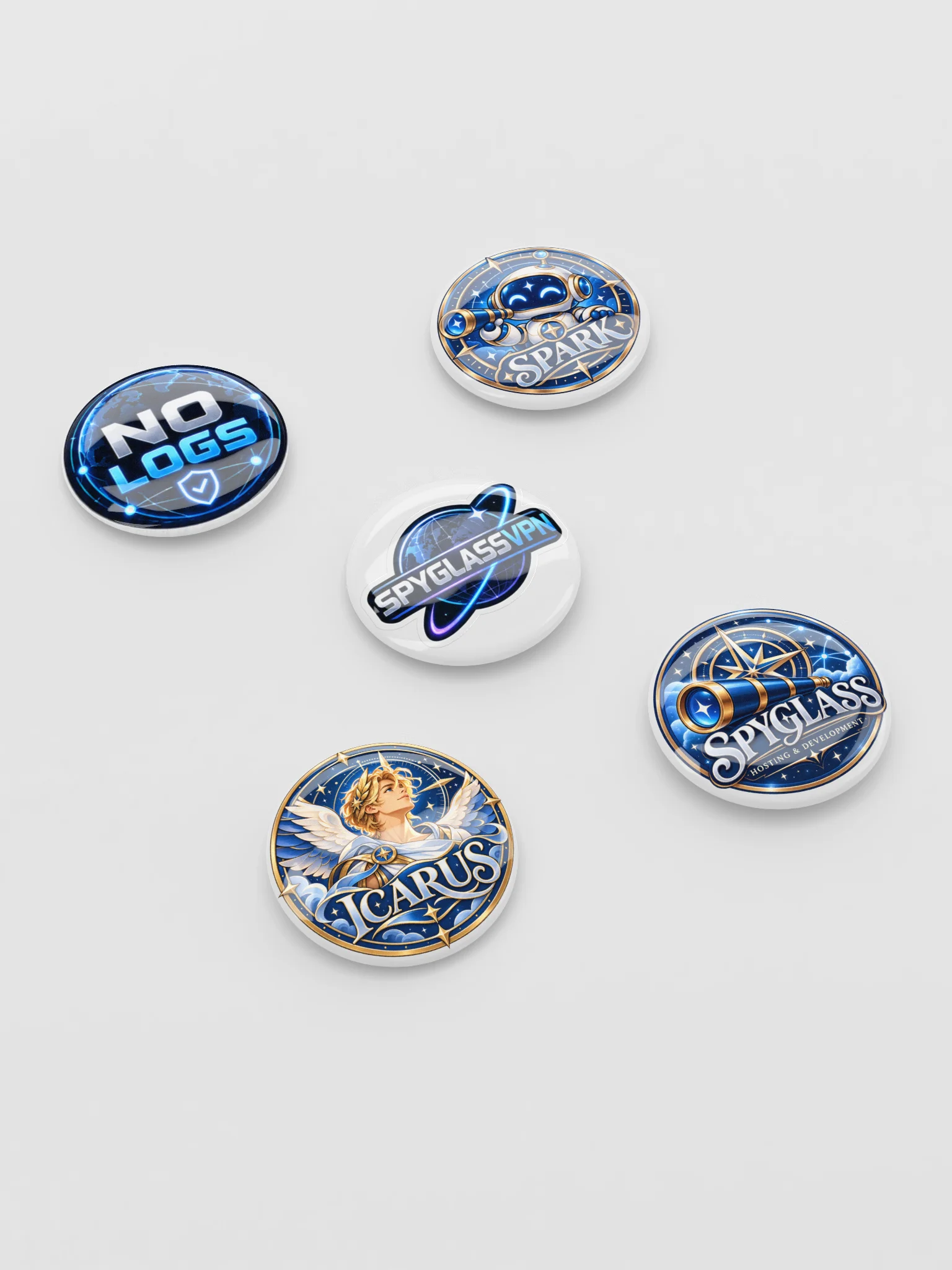 SpyglassVPN pins product image (4)