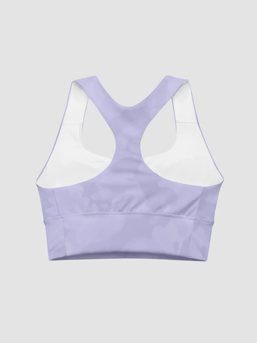 Longline Sports Bra - Violet Camo product image (6)