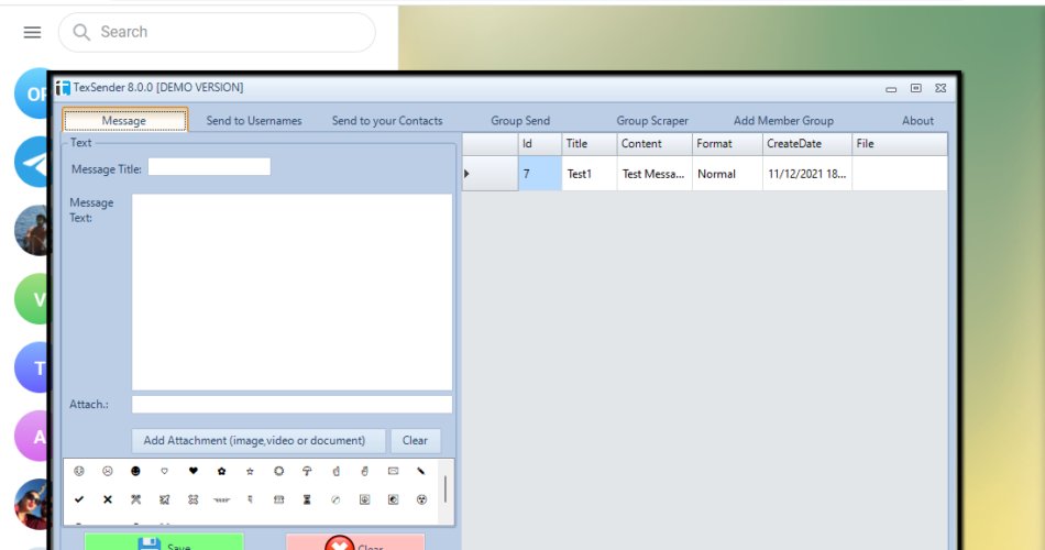 Telegram Sender Pro (TexSender) product image (6)