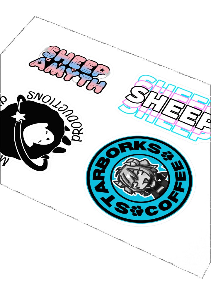 Sheep sticker sheet product image (2)