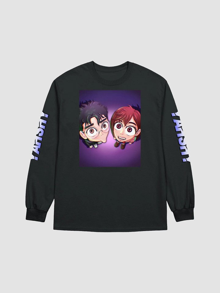BIG HEAD MOMO AYASE AND OKARUN • LONG SLEEVE SHIRT product image (1)