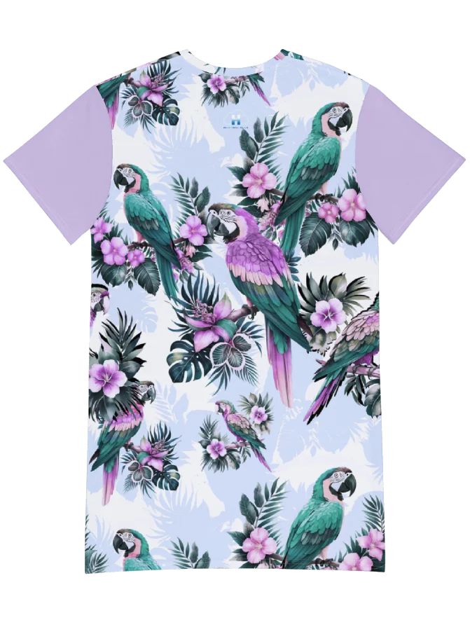 Elysian Birds-T shirt dress product image (3)