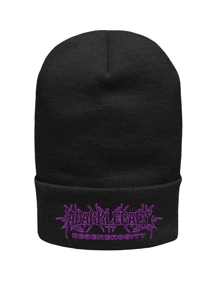 Metal ADL Beanie (Purple) product image (1)
