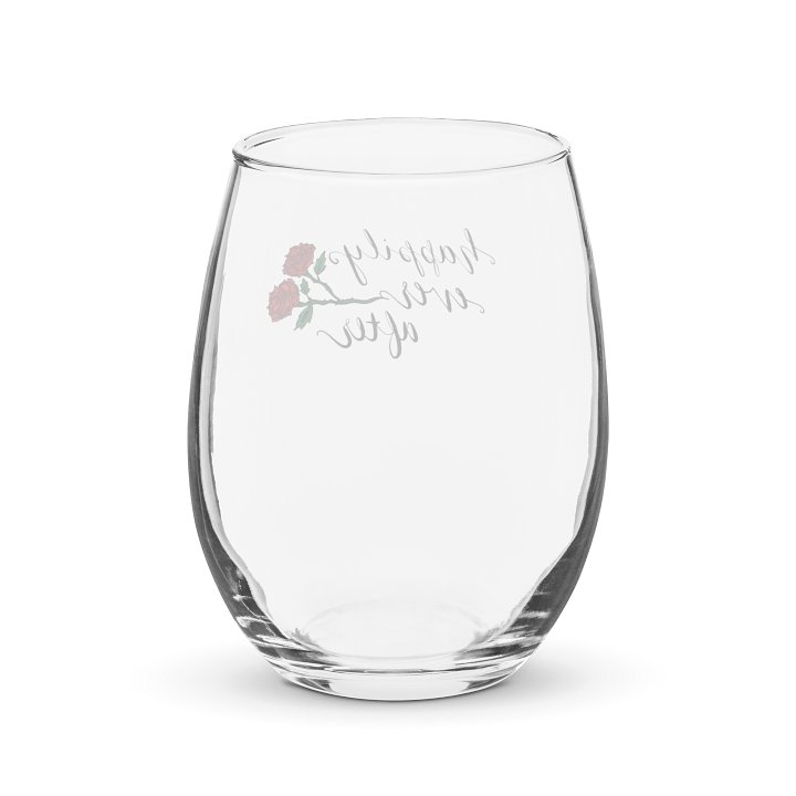 Happily Ever After Stemless Wine Glass product image (2)