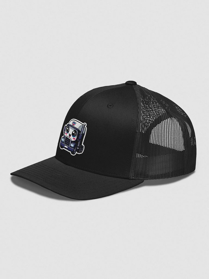 Cheerful Truckin Retro Trucker Hat product image (2)
