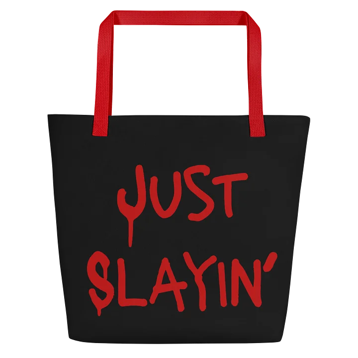 Just Slayin' Tote Bag product image (2)