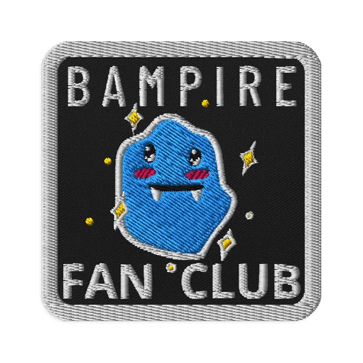 Bampire Fan Club Patch product image (1)