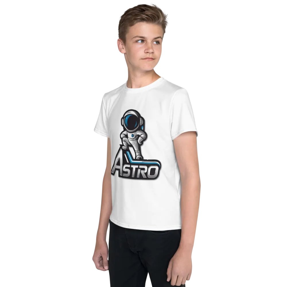 Exclusive Astro Explorer Youth Graphic Tee - White, Sizes 8-20 product image (3)