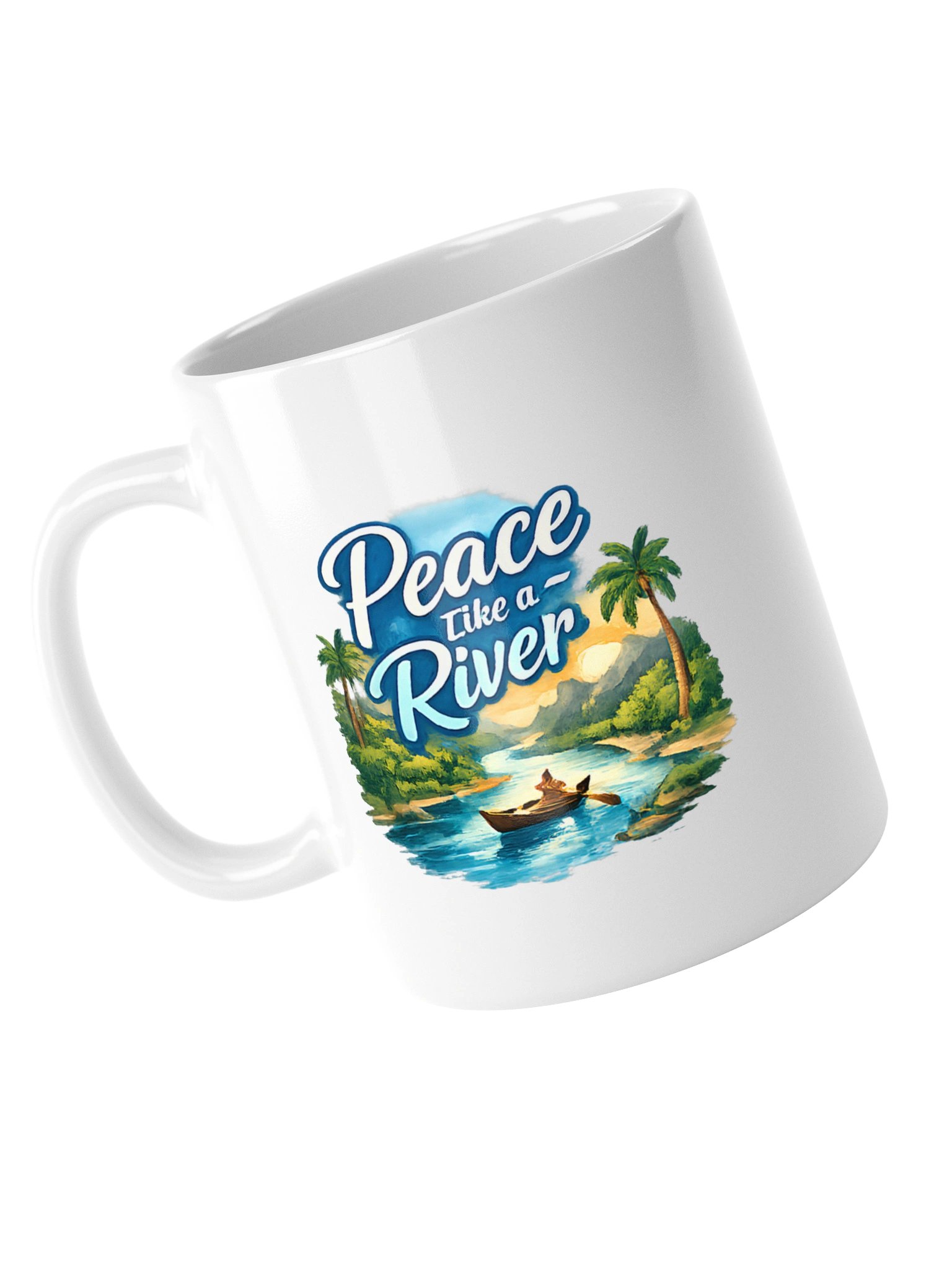 Peace Like a River Tropical Coffee Mug product image (10)