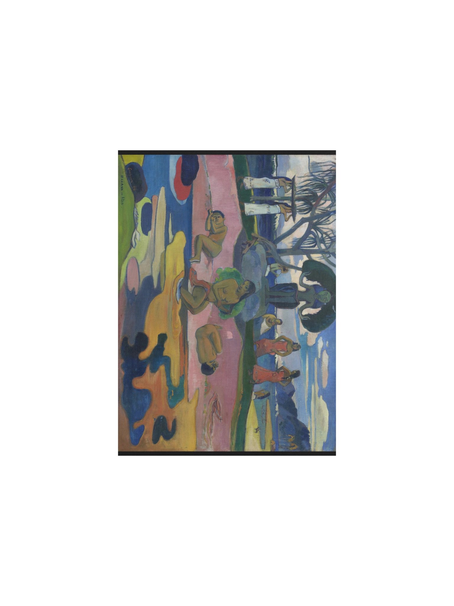 Gauguin, Mahana no atua (Day of the God) — Fine-Art Poster product image (2)