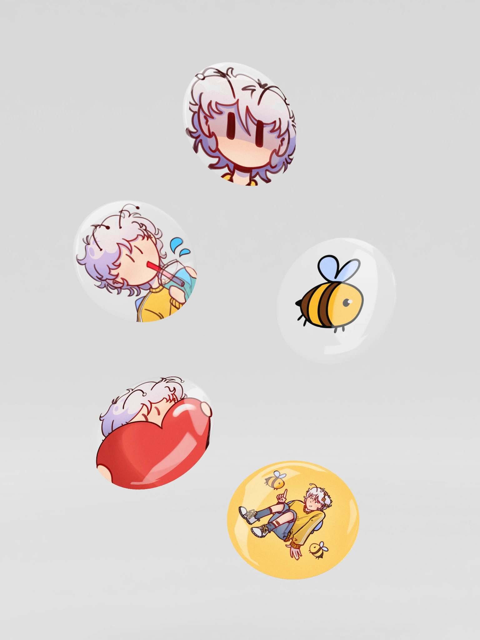 Emote Badge Pins product image (3)