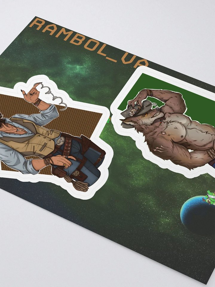 Silas sticker sheet product image (2)
