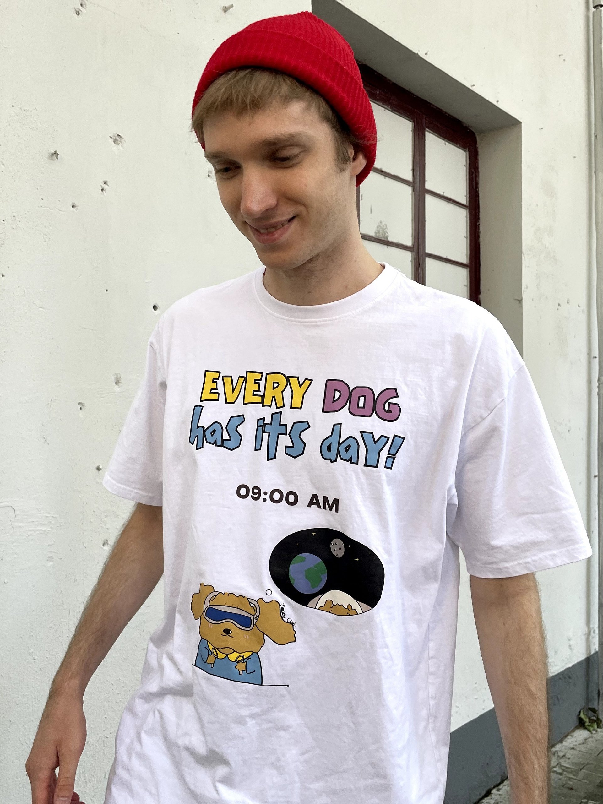 "Every Dog Has Its Day - 9 AM" T-shirt product image (3)