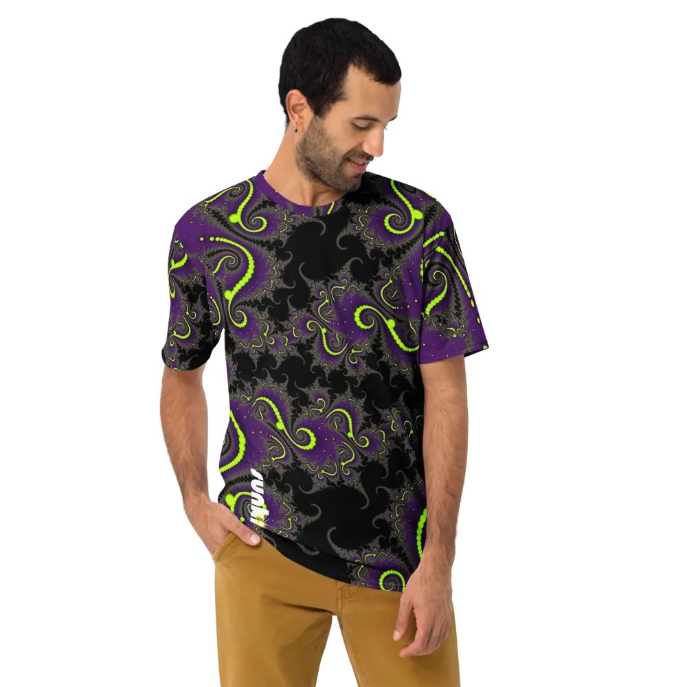 Fractal men's T-shirt - Acid Nights product image (7)