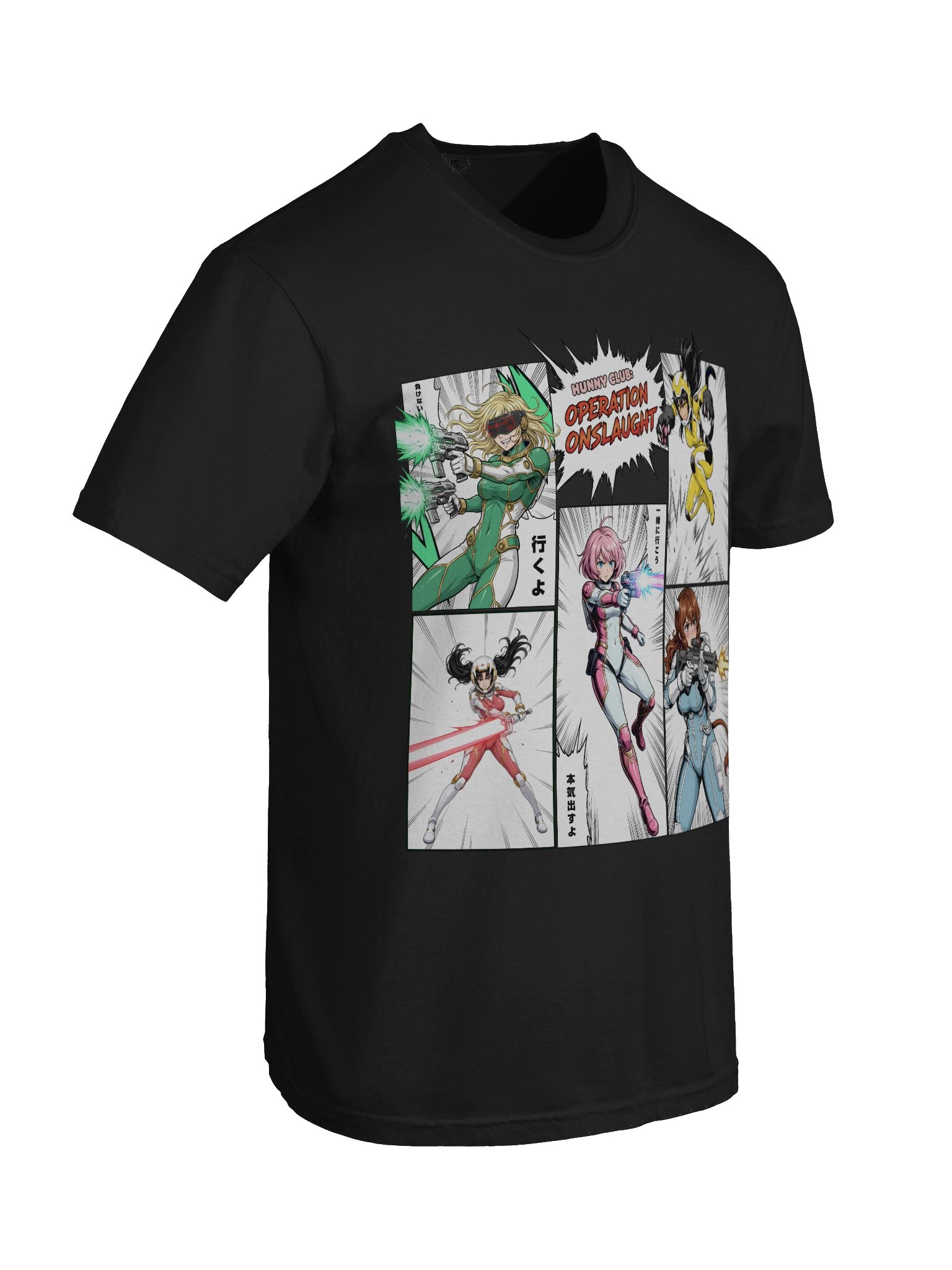 Hunny Club - Pixelverse: Operation Onslaught (Comfort Colors 1717 Garment-Dyed Heavyweight T-Shirt) product image (6)