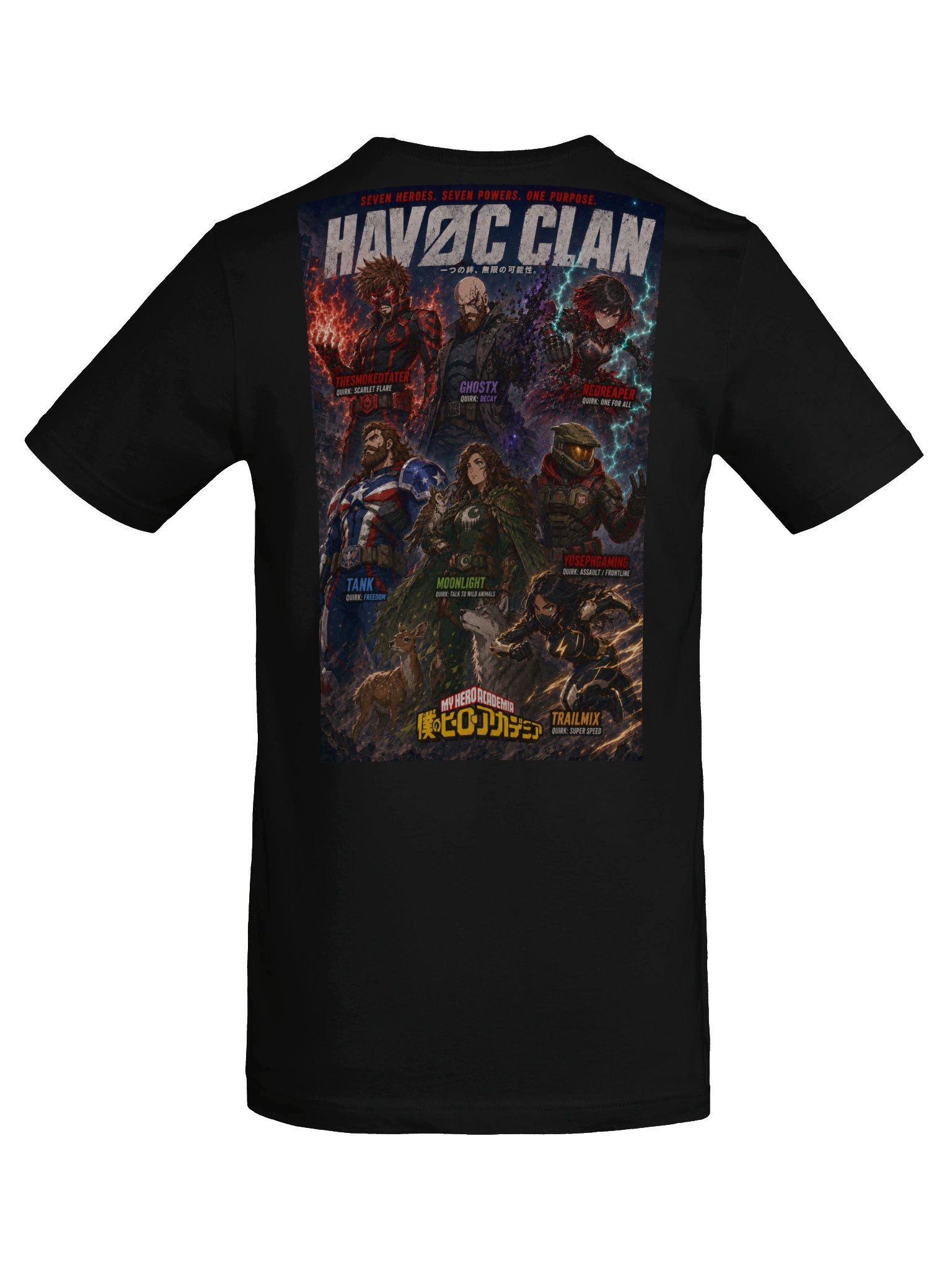 HaVOC Class 1-A "My Hero Acadamia" inspired Tee product image (22)