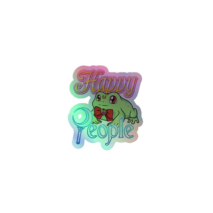 'Sailor Froggo' Holographic Sticker product image (1)