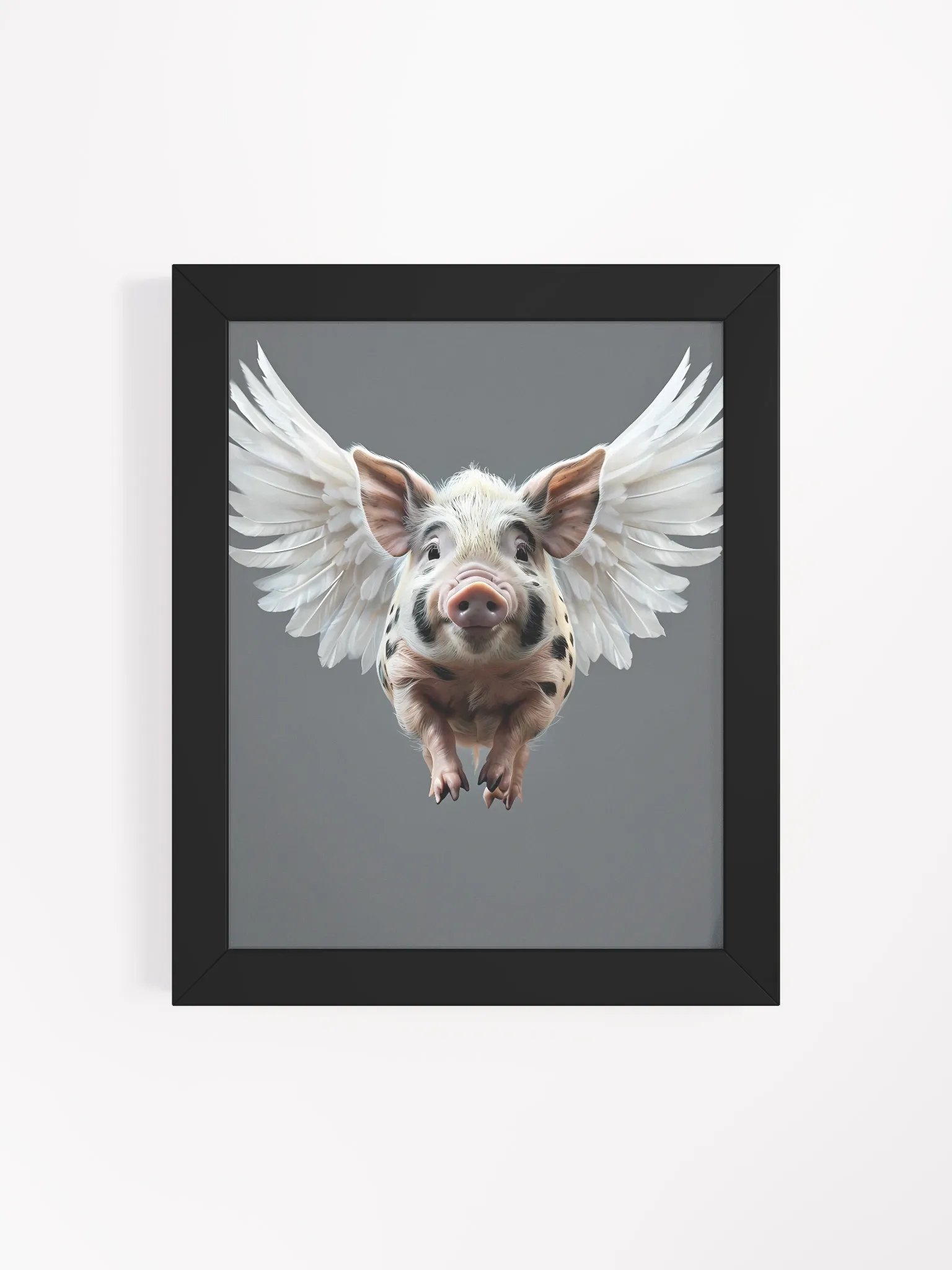 Flying Pig Framed Matte Poster product image (5)