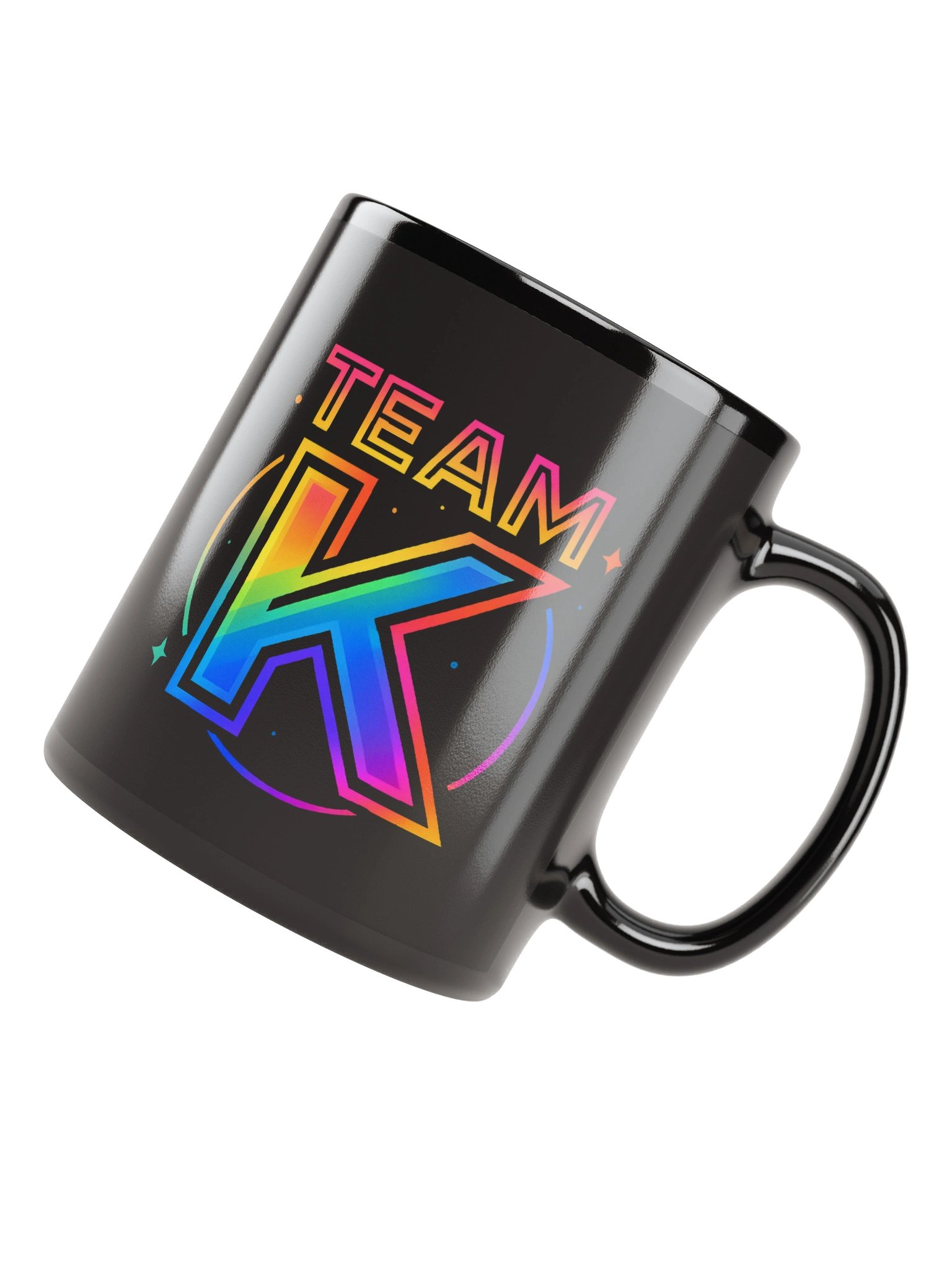 TEAM K Pride 1 Black Mug product image (7)
