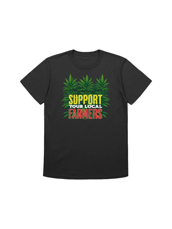 420 Weed-Support Your Local Cannabis Farmers-Grow the Community T-Shirt product image (2)