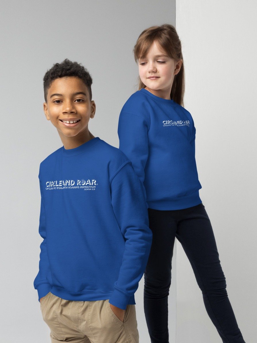 "Circle and Roar" Joshua 1:9 Youth Sweatshirt product image (4)
