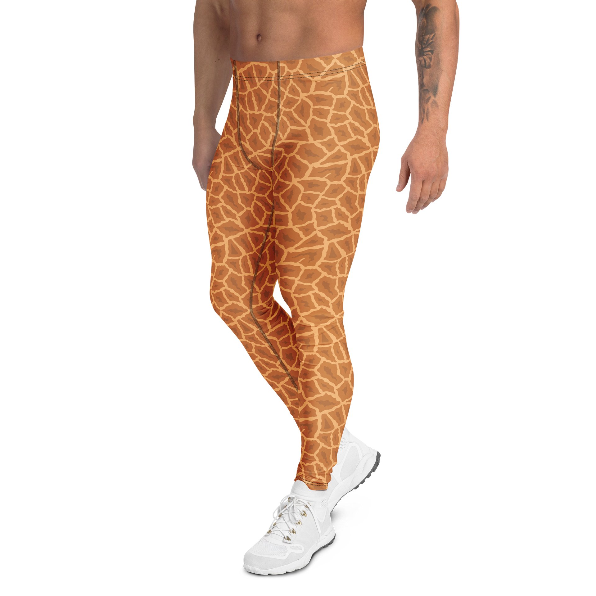 Comfortable Men's Leggings with Bold Animal Print product image (4)