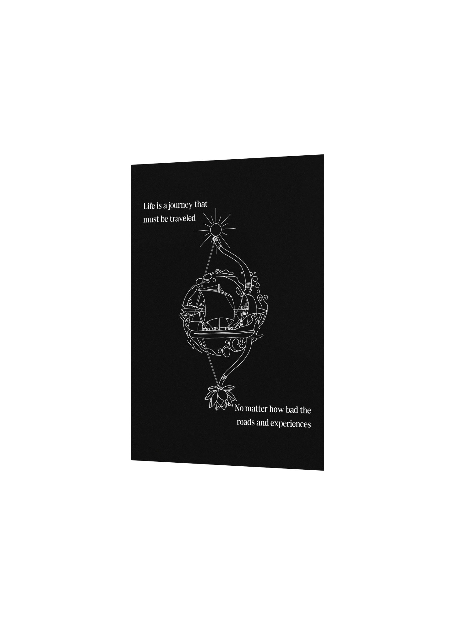 Odyssey Poster White Print product image (6)