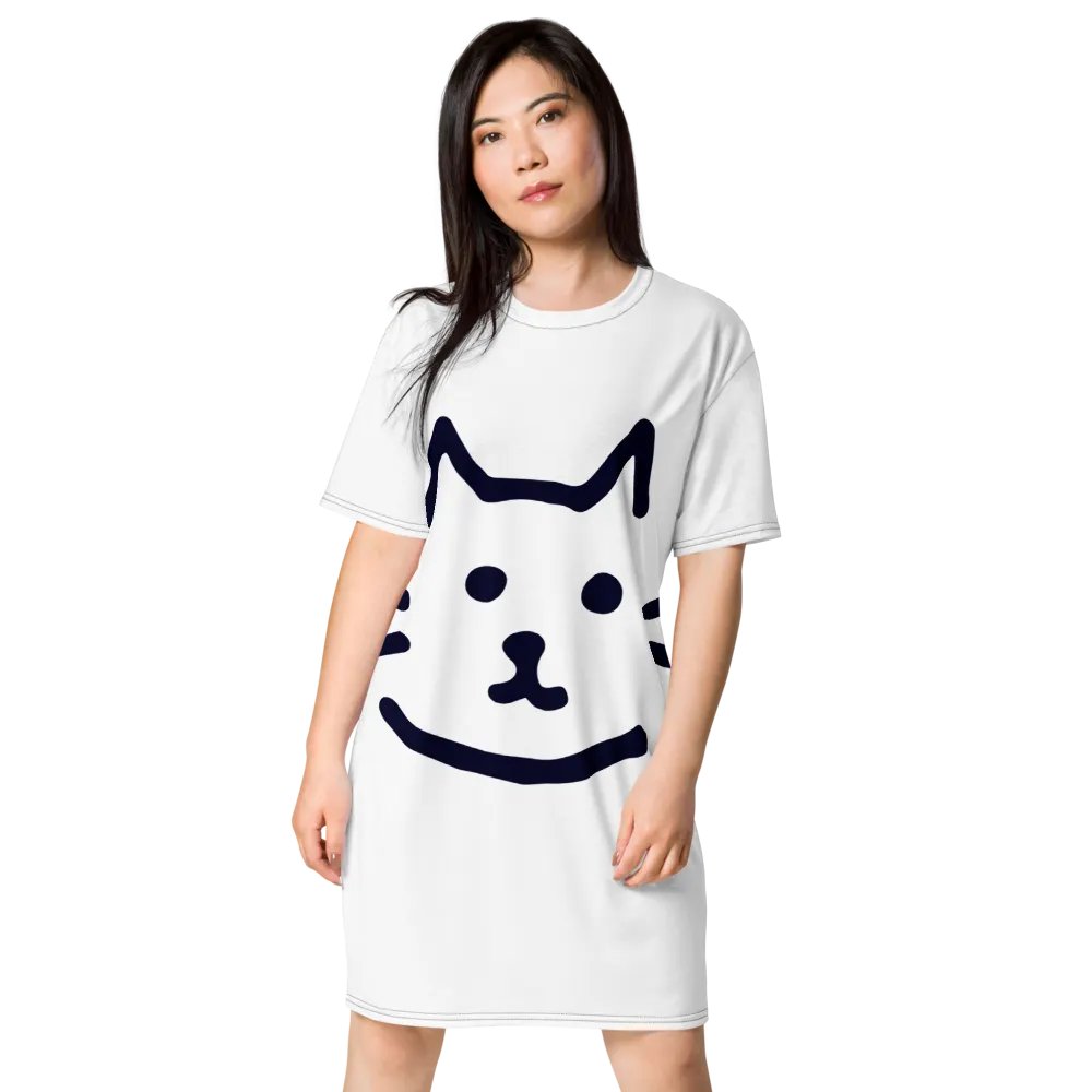 All-Over Print T-Shirt Dress product image (3)