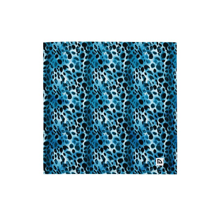 Blue Leopard Bandana product image (1)