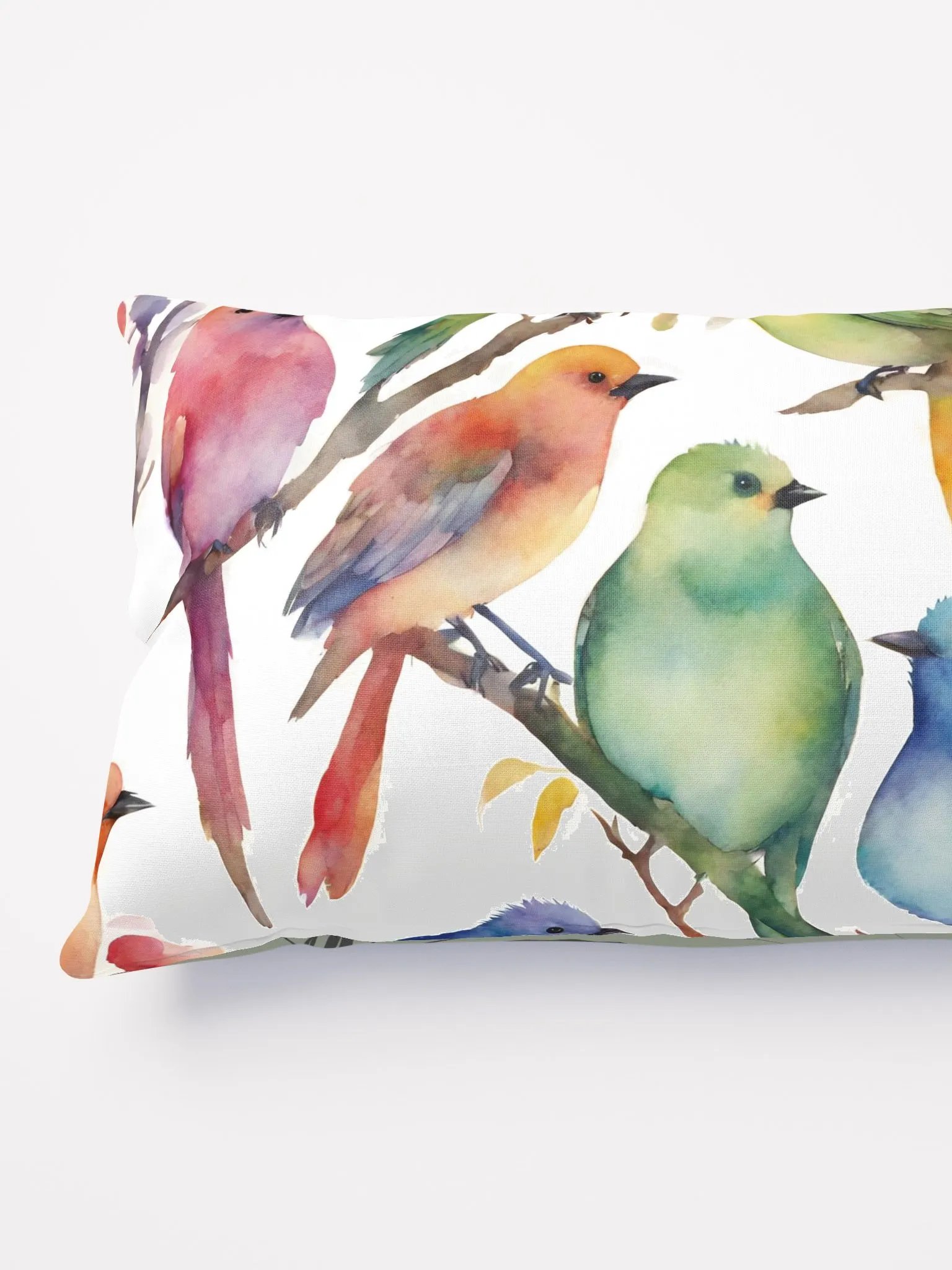 Multi Coloured Birds Pillow product image (4)