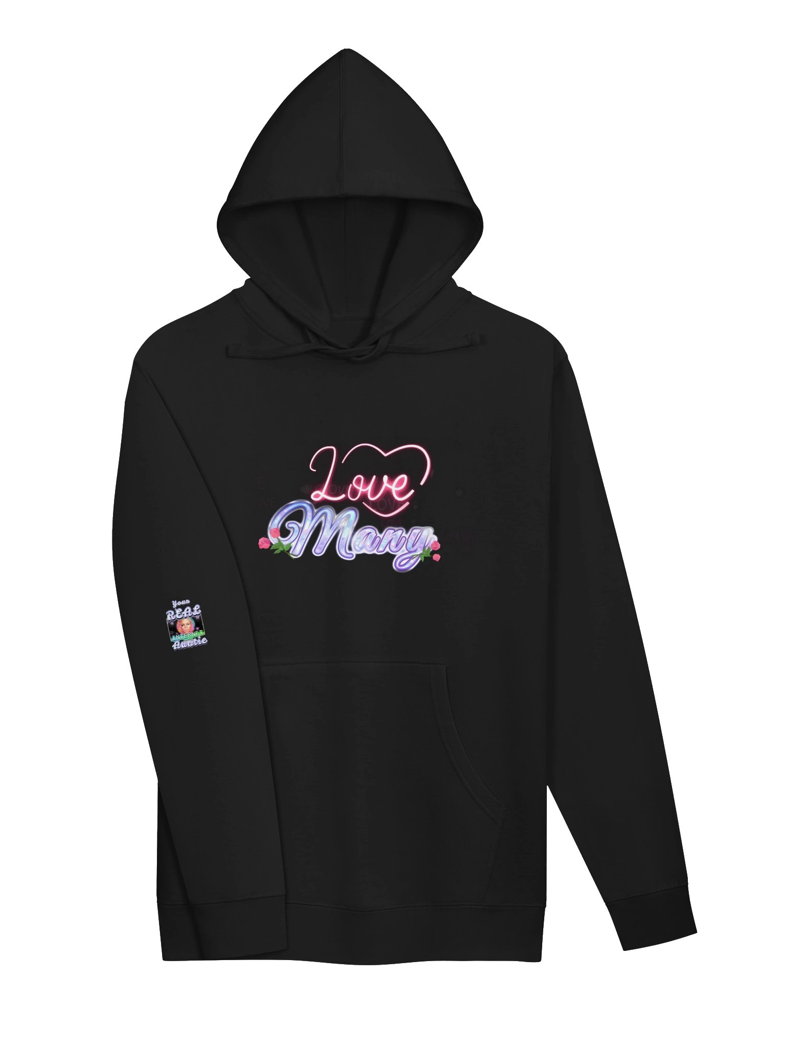 Neon Love Many Hoodie product image (12)
