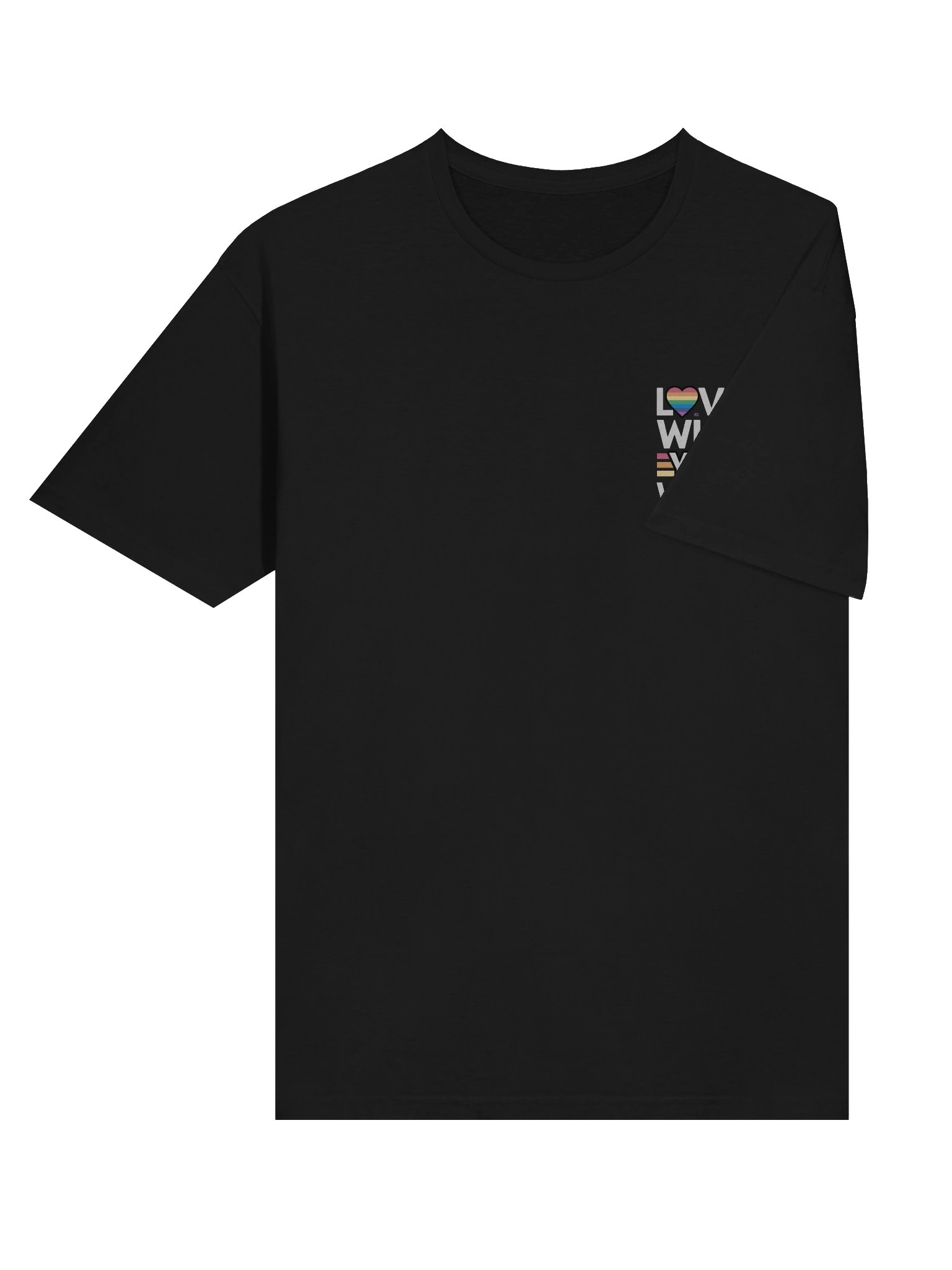 LOVE Who You Want! Gildan Unisex Softstyle T-shirt_EQALL® Essentials_PRIDE product image (62)
