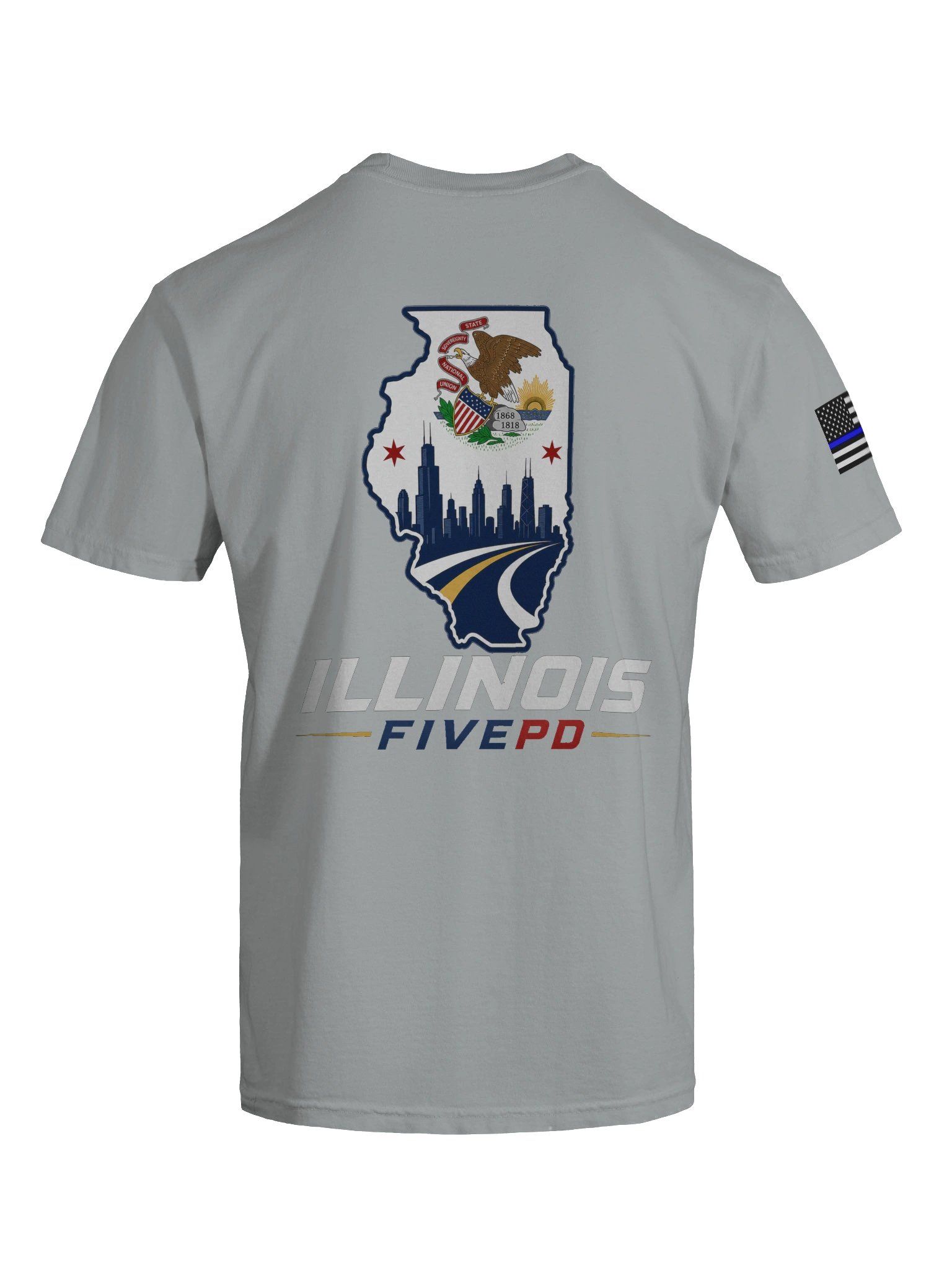 ILSTRP | Back The Blue T-Shirt product image (7)