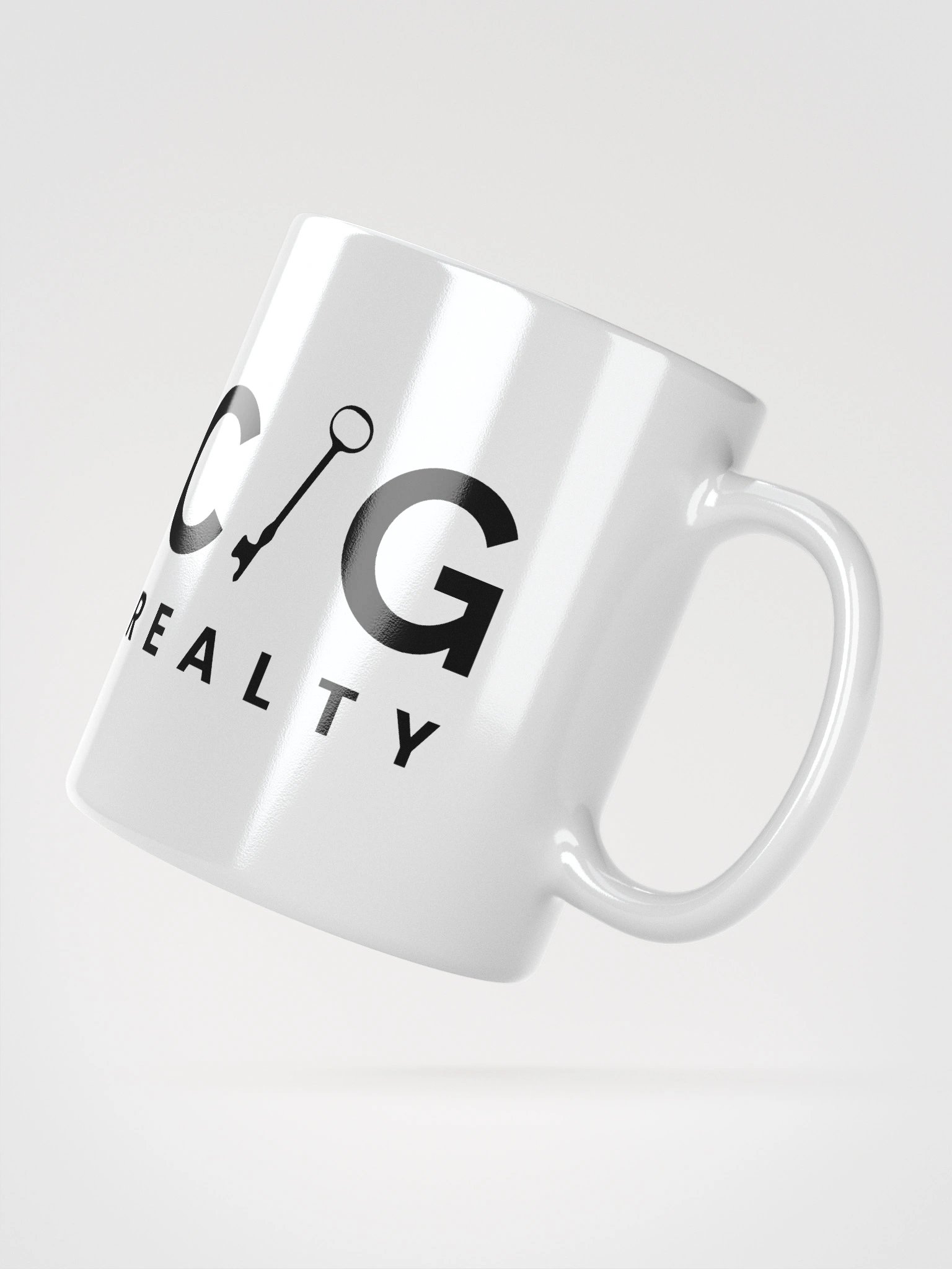 CG Logo Mug, White product image (2)