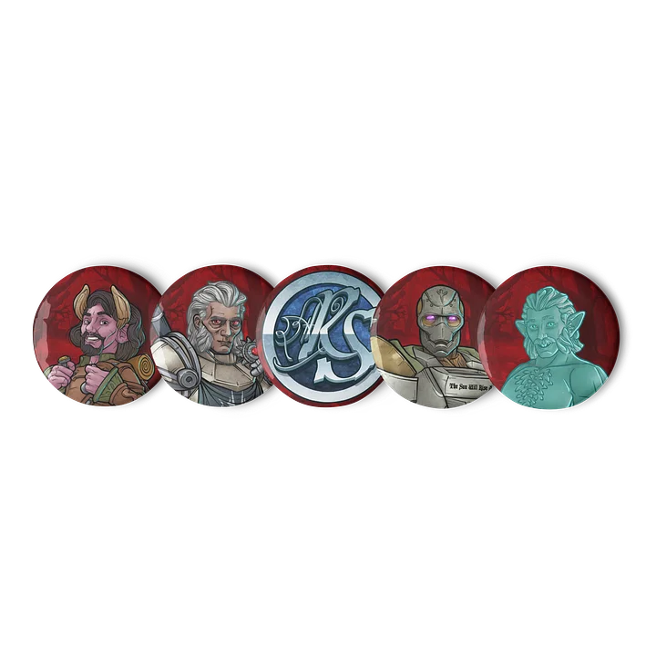 Into the Mist Pin Set #1 product image (1)