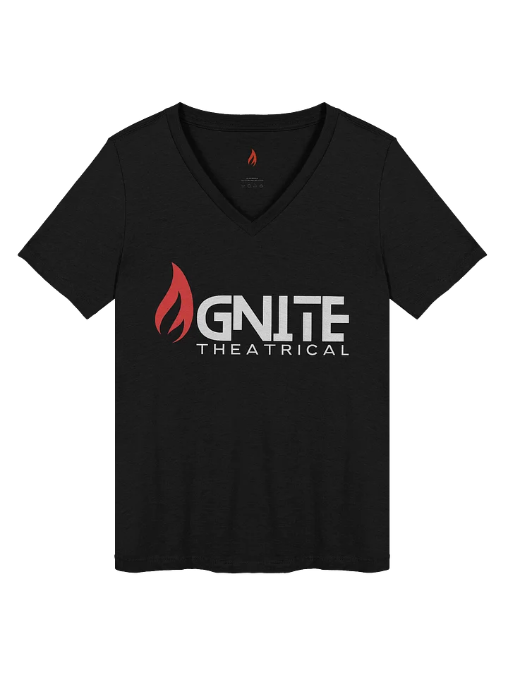 Ignite Theatrical Women’s Relaxed V-Neck Tee product image (1)