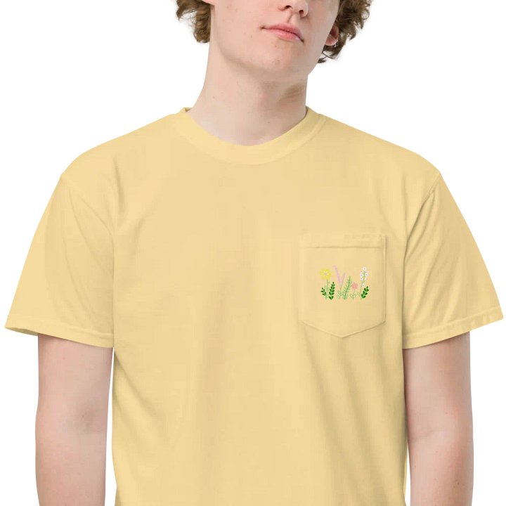 Flower Garden Pocket Tee product image (2)