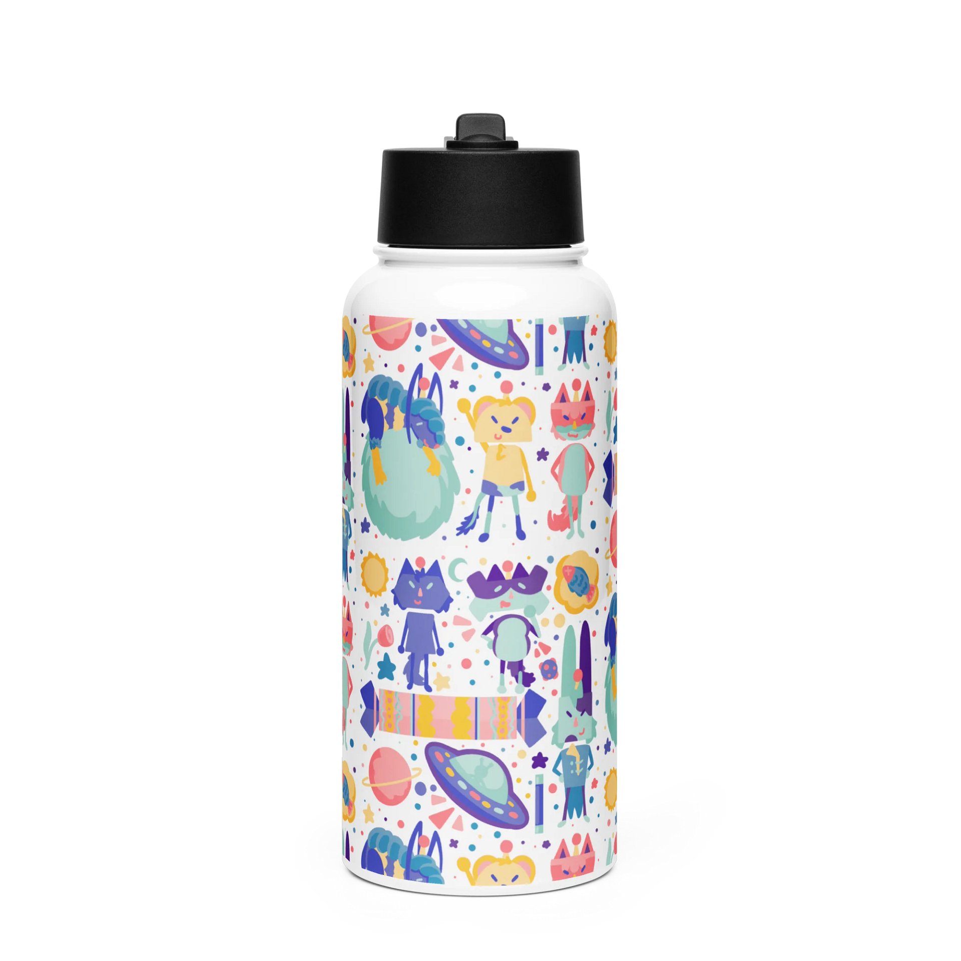 Cozy Cosmos Crew Water Bottle product image (1)