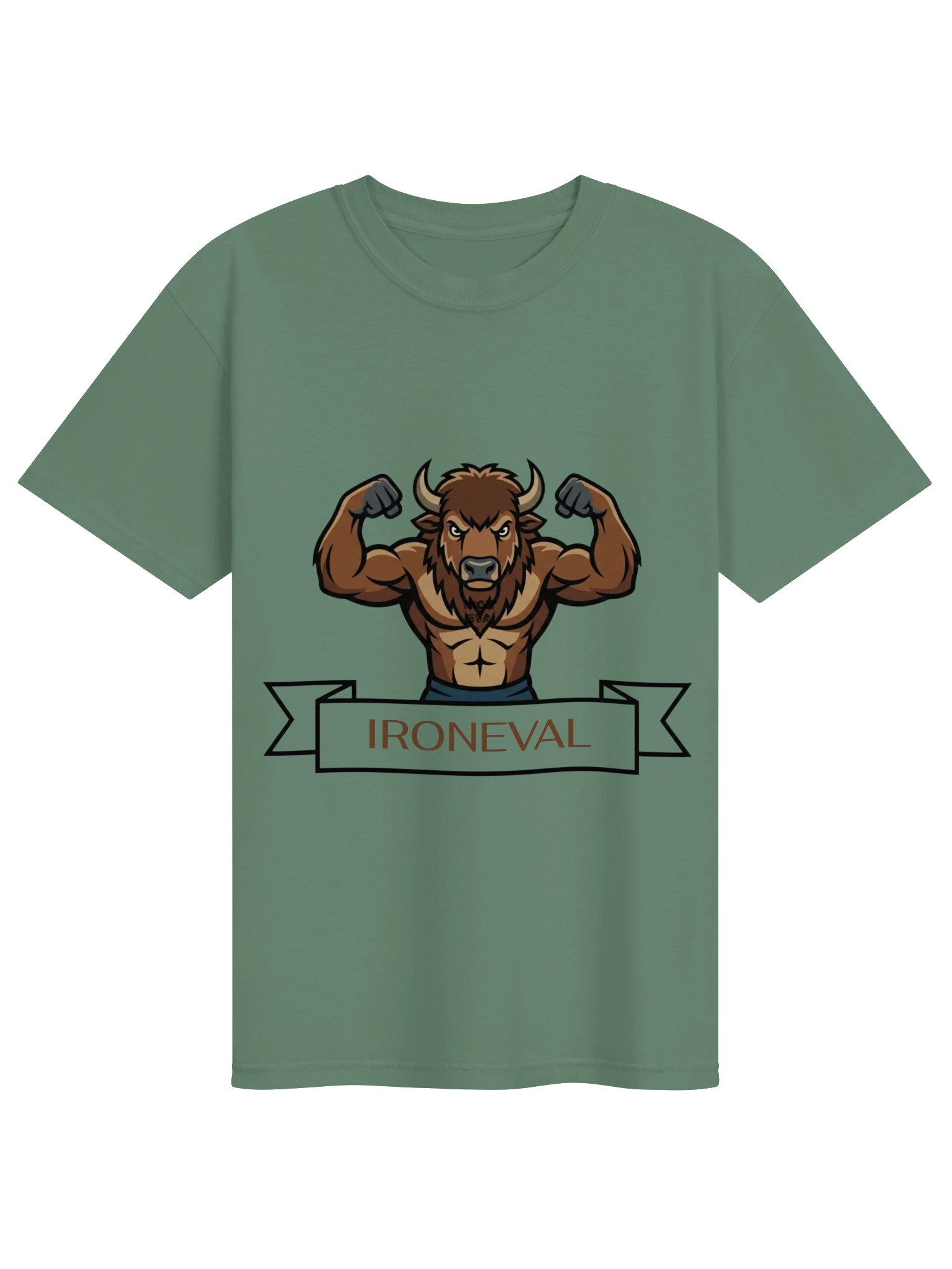 IronEval Bison — Signature Gym Tee product image (1)