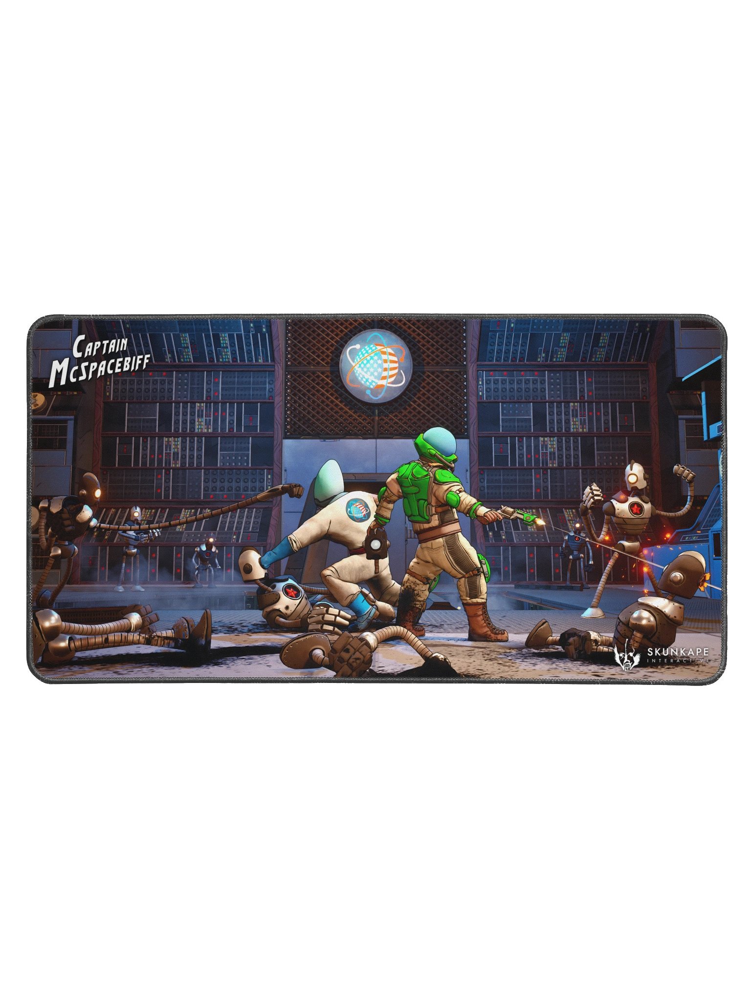 Captain McSpacebiff - Deskmat (Scrapmetal) product image (1)
