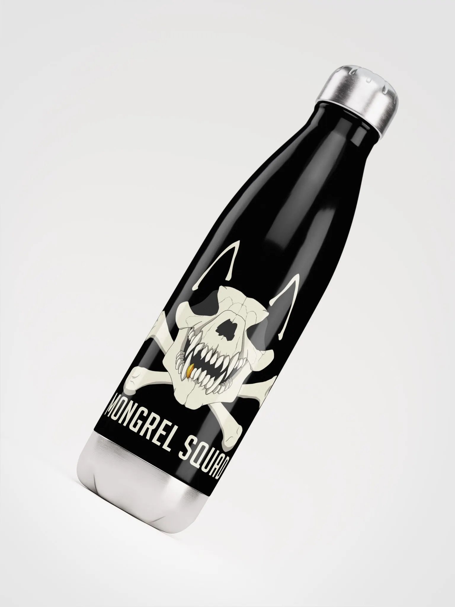 Mongrel Squad stainless steel waterbottle product image (4)