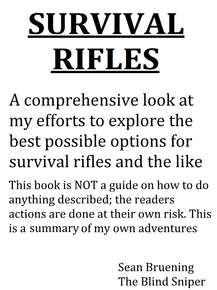 Survival Rifles PDF product image (1)